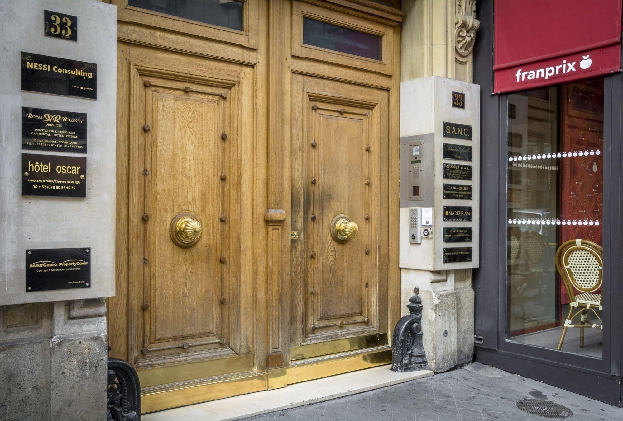 Hotel 33 Marbeuf Paris Eksteriør bilde